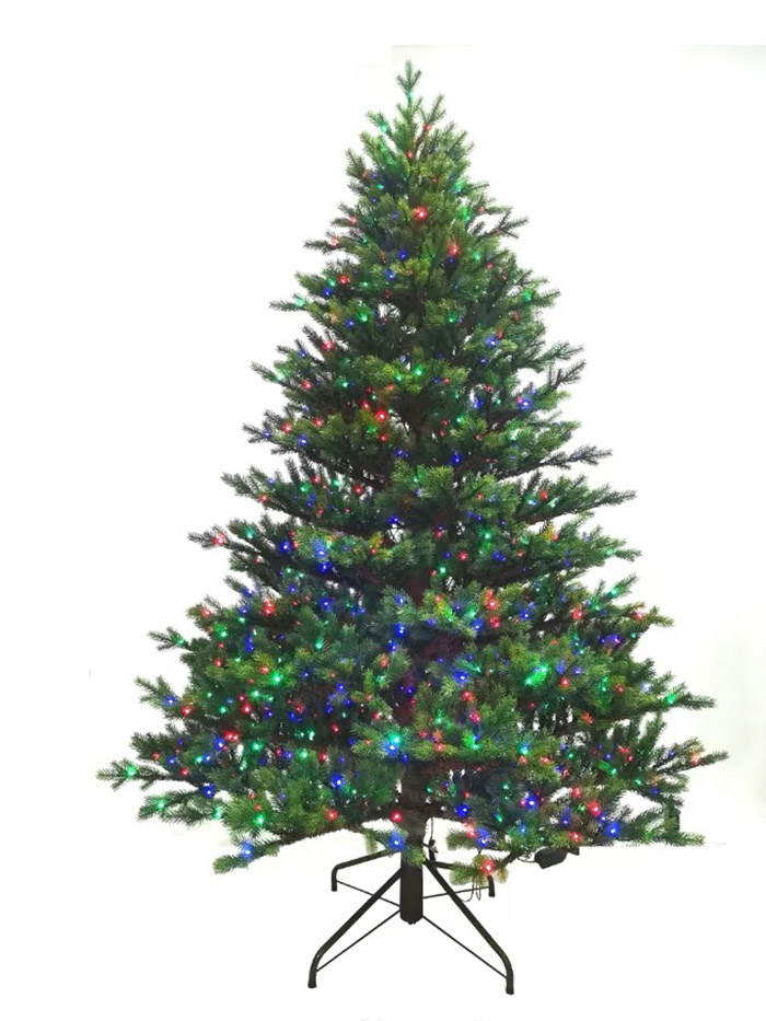 SYT76I088 Lifelike PE RGB tree